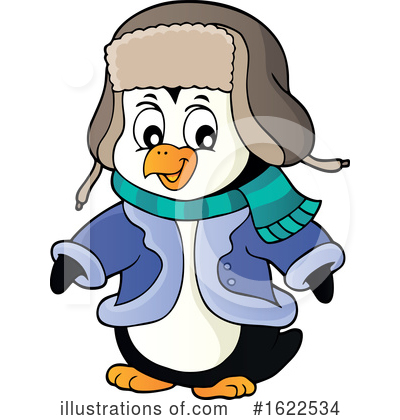 Royalty-Free (RF) Penguin Clipart Illustration by visekart - Stock Sample #1622534
