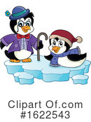 Penguin Clipart #1622543 by visekart
