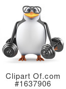 Penguin Clipart #1637906 by Steve Young