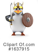 Penguin Clipart #1637915 by Steve Young