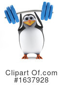 Penguin Clipart #1637928 by Steve Young