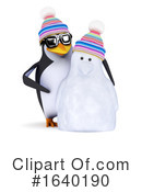 Penguin Clipart #1640190 by Steve Young