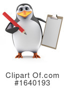 Penguin Clipart #1640193 by Steve Young