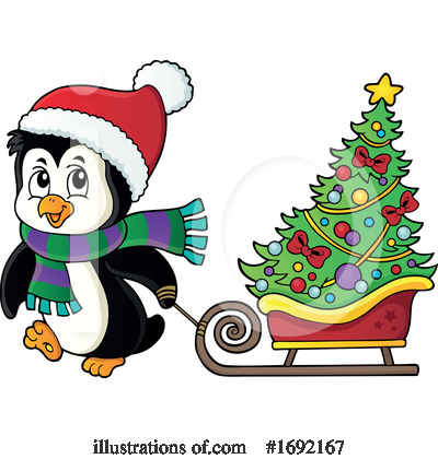 Penguins Clipart #1692167 by visekart