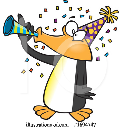 Penguins Clipart #1694747 by toonaday