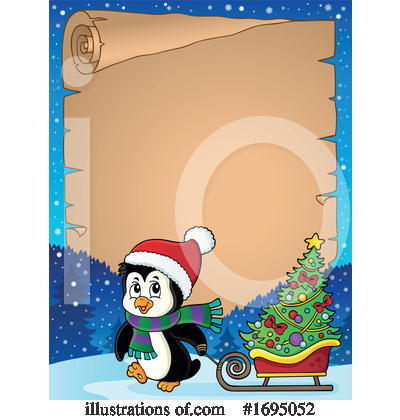 Royalty-Free (RF) Penguin Clipart Illustration by visekart - Stock Sample #1695052