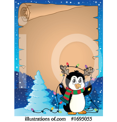 Royalty-Free (RF) Penguin Clipart Illustration by visekart - Stock Sample #1695055