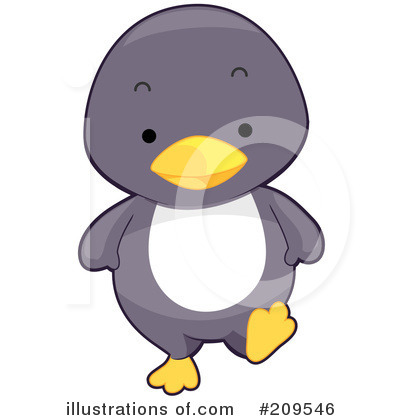 Penguin Clipart #209546 by BNP Design Studio