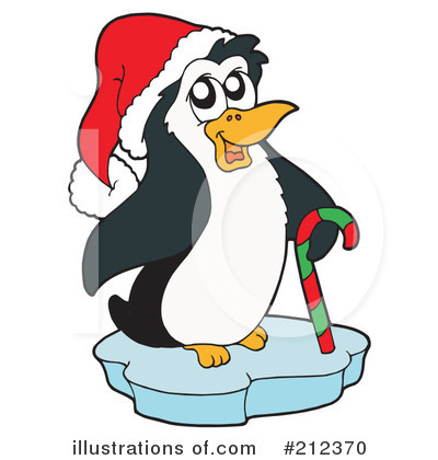 Royalty-Free (RF) Penguin Clipart Illustration by visekart - Stock Sample #212370
