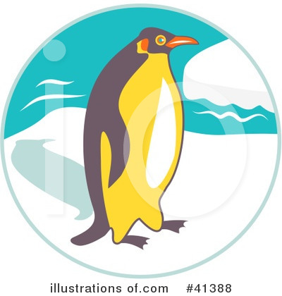 Royalty-Free (RF) Penguin Clipart Illustration by Prawny - Stock Sample #41388