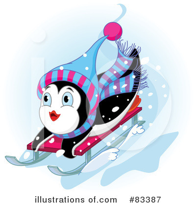 Royalty-Free (RF) Penguin Clipart Illustration by Pushkin - Stock Sample #83387
