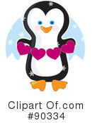 Penguin Clipart #90334 by Maria Bell