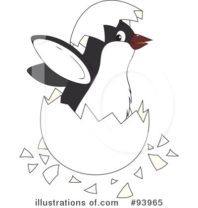 Penguin Clipart #93965 by Alex Bannykh