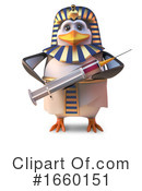 Penguin Pharaoh Clipart #1660151 by Steve Young