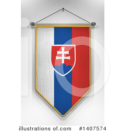 Royalty-Free (RF) Pennant Clipart Illustration by stockillustrations - Stock Sample #1407574