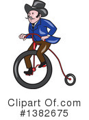 Penny Farthing Clipart #1382675 by patrimonio
