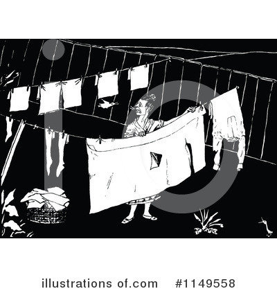 Laundry Clipart #1149558 by Prawny Vintage