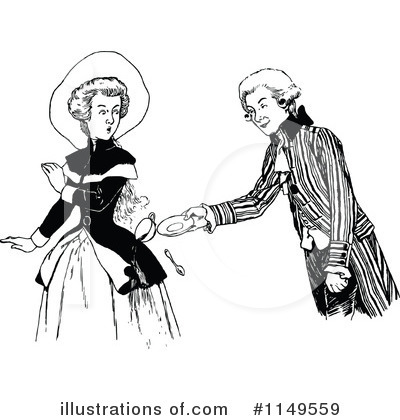 Royalty-Free (RF) People Clipart Illustration by Prawny Vintage - Stock Sample #1149559