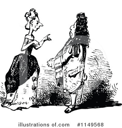 Royalty-Free (RF) People Clipart Illustration by Prawny Vintage - Stock Sample #1149568