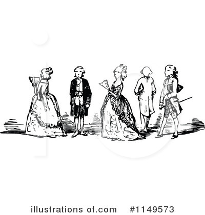 Royalty-Free (RF) People Clipart Illustration by Prawny Vintage - Stock Sample #1149573
