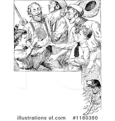 Royalty-Free (RF) People Clipart Illustration by Prawny Vintage - Stock Sample #1180380
