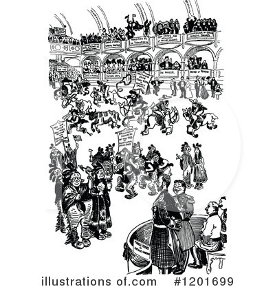 Royalty-Free (RF) People Clipart Illustration by Prawny Vintage - Stock Sample #1201699