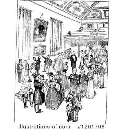 Royalty-Free (RF) People Clipart Illustration by Prawny Vintage - Stock Sample #1201706