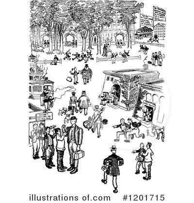 Royalty-Free (RF) People Clipart Illustration by Prawny Vintage - Stock Sample #1201715