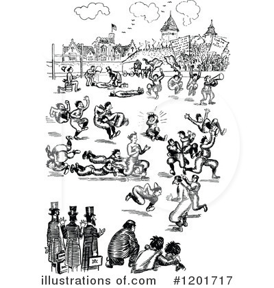 Royalty-Free (RF) People Clipart Illustration by Prawny Vintage - Stock Sample #1201717