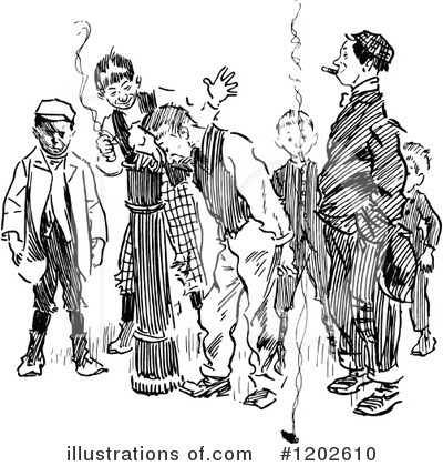 Royalty-Free (RF) People Clipart Illustration by Prawny Vintage - Stock Sample #1202610