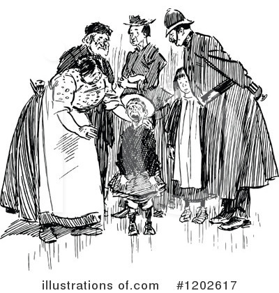 Royalty-Free (RF) People Clipart Illustration by Prawny Vintage - Stock Sample #1202617