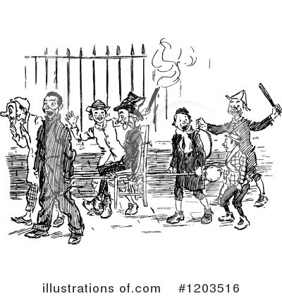 Royalty-Free (RF) People Clipart Illustration by Prawny Vintage - Stock Sample #1203516