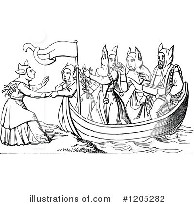 Royalty-Free (RF) People Clipart Illustration by Prawny Vintage - Stock Sample #1205282