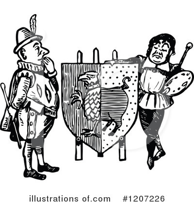 Heraldic Clipart #1207226 by Prawny Vintage