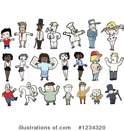 Royalty-Free (RF) People Clipart Illustration by lineartestpilot - Stock Sample #1234320
