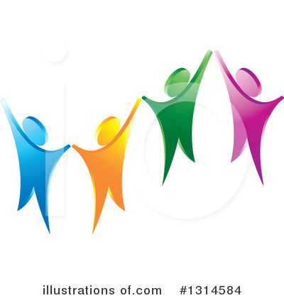 Teamwork Clipart #1314584 by Lal Perera