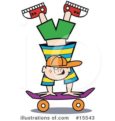 Skateboard Clipart #15543 by Andy Nortnik