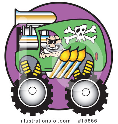 Monster Truck Clipart #15666 by Andy Nortnik