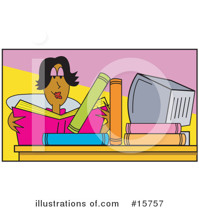 Books Clipart #15757 by Andy Nortnik