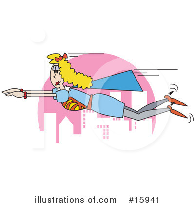 Super Woman Clipart #15941 by Andy Nortnik
