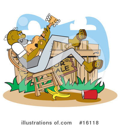 Hillbilly Clipart #16118 by Andy Nortnik