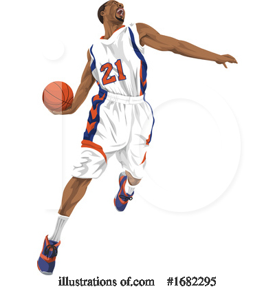 Basketball Clipart #1682295 by Morphart Creations
