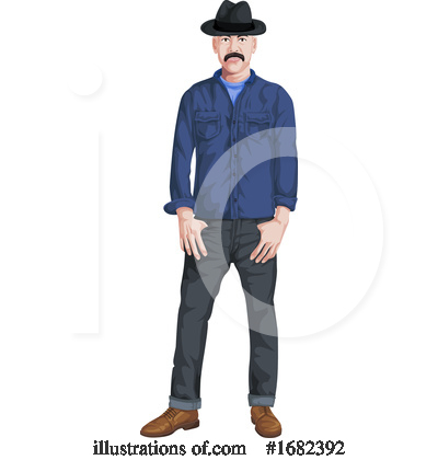 Mustache Clipart #1682392 by Morphart Creations