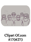 People Clipart #1704273 by BNP Design Studio