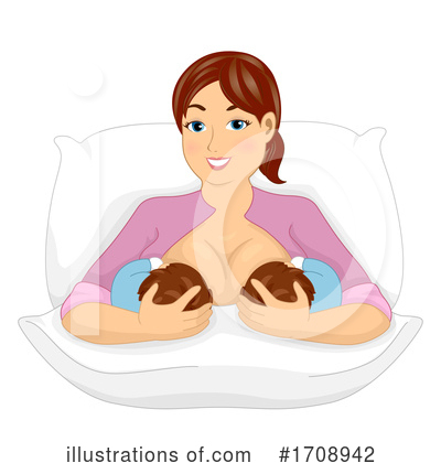 Breastfeeding Clipart #1708942 by BNP Design Studio