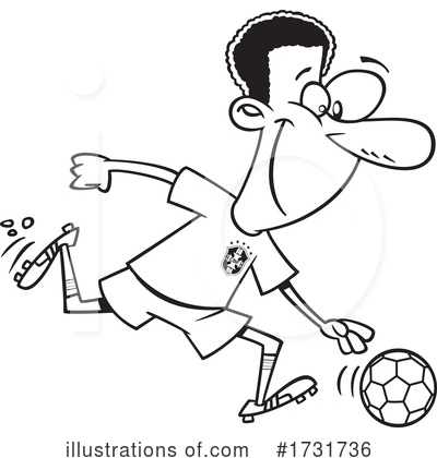 Soccer Clipart #1731736 by toonaday