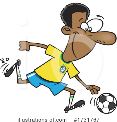 Soccer Clipart #1731767 by toonaday