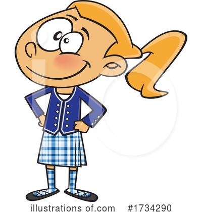 Scottish Clipart #1734290 by toonaday