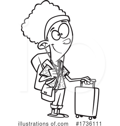 Baggage Clipart #1736111 by toonaday