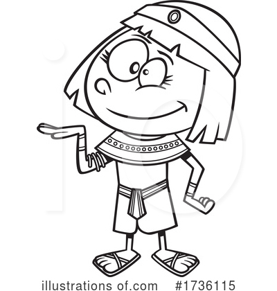 Egyptian Clipart #1736115 by toonaday